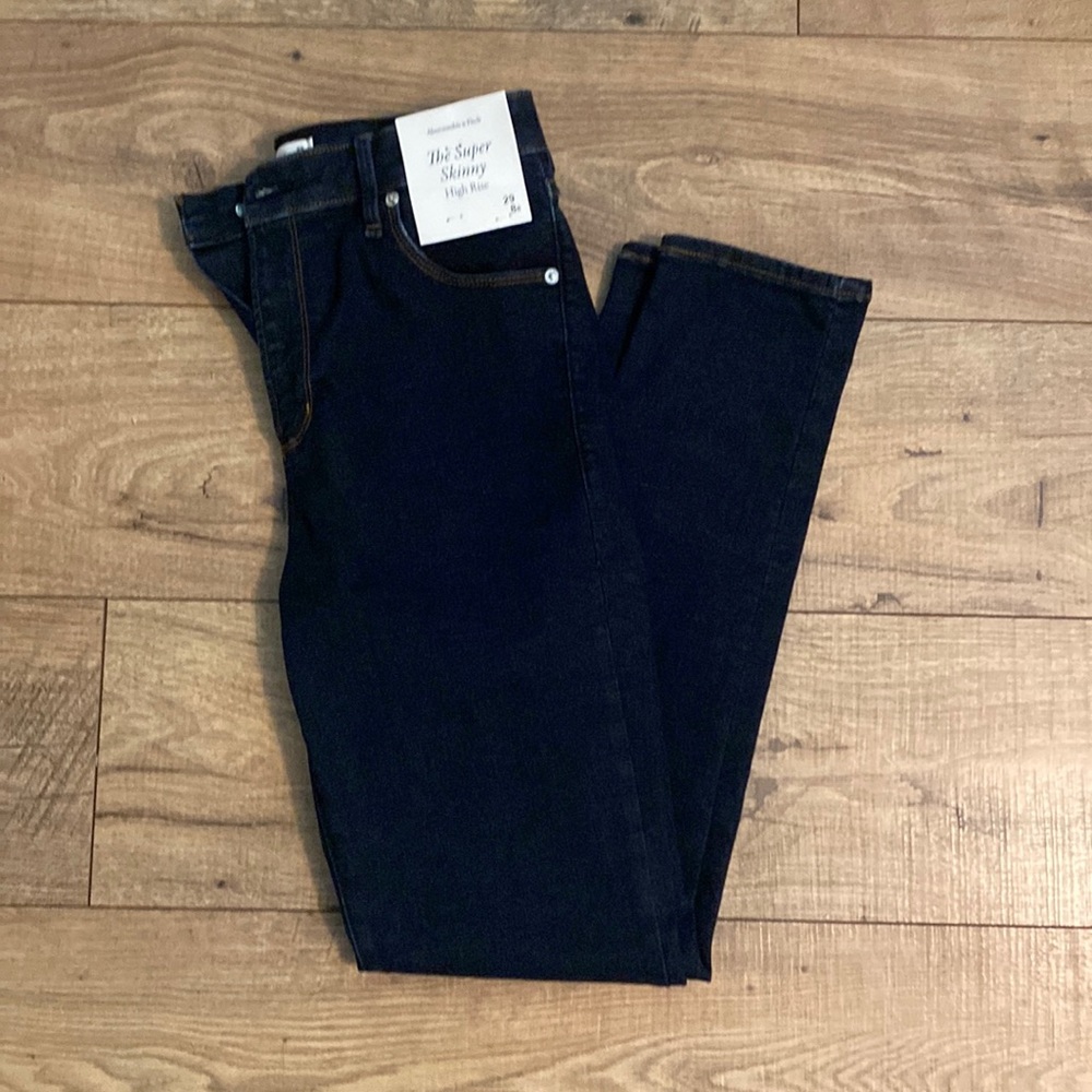 Abercrombie & Fitch super skinny high rise jean